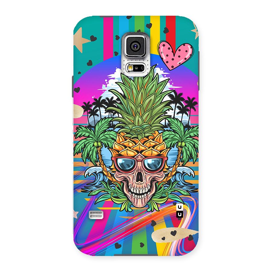 Cool Pineapple Skull Back Case for Samsung Galaxy S5