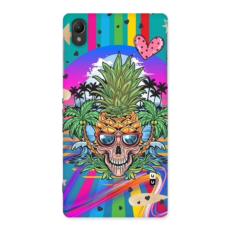 Cool Pineapple Skull Back Case for Sony Xperia Z2
