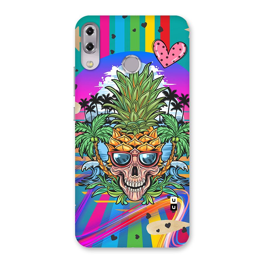 Cool Pineapple Skull Back Case for Zenfone 5Z