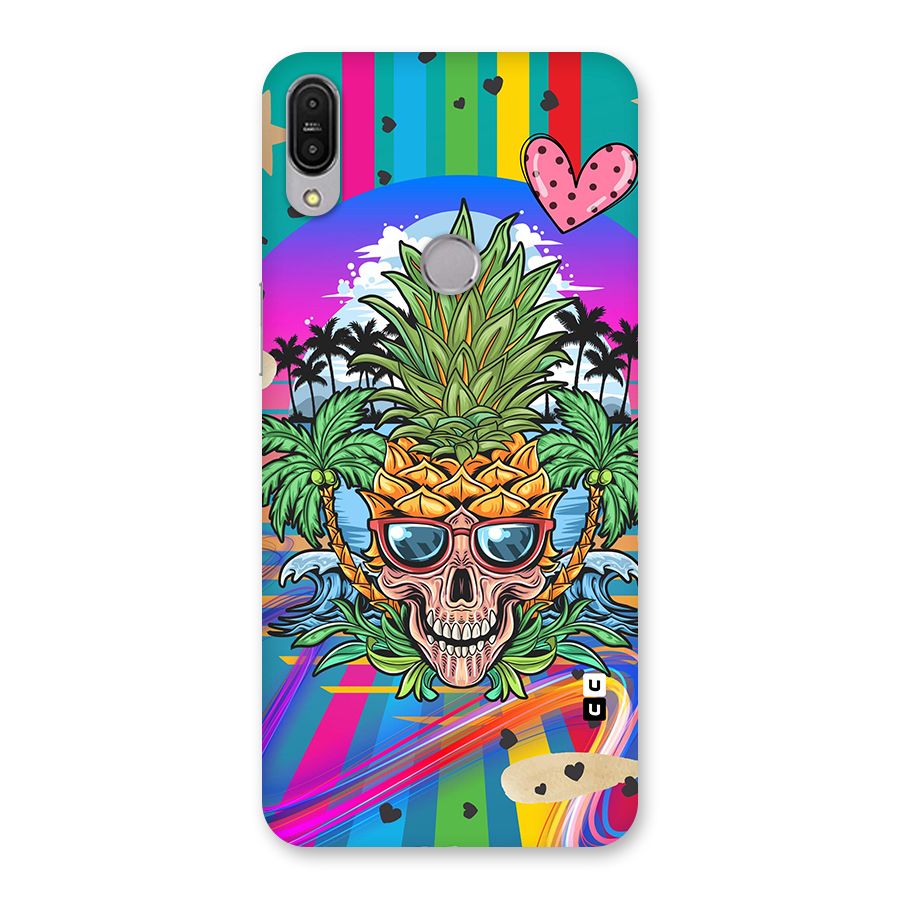 Cool Pineapple Skull Back Case for Zenfone Max Pro M1