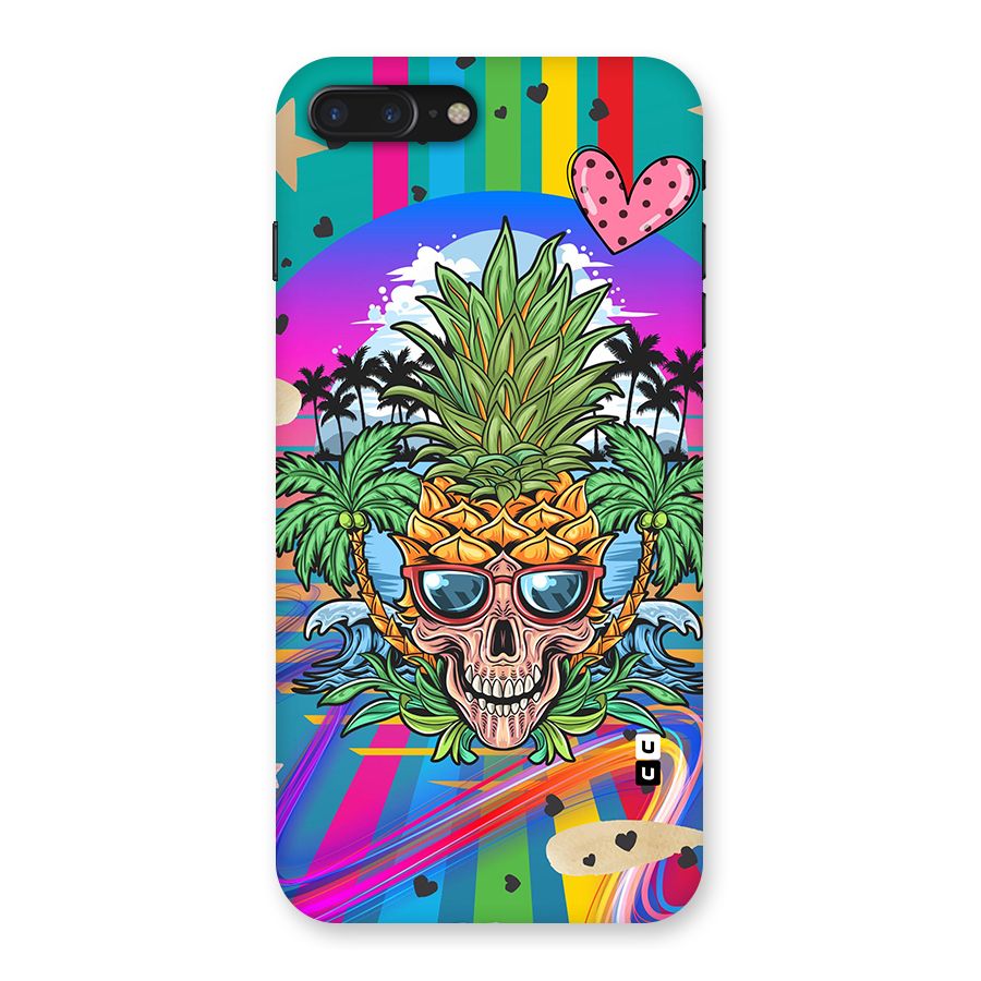 Cool Pineapple Skull Back Case for iPhone 7 Plus