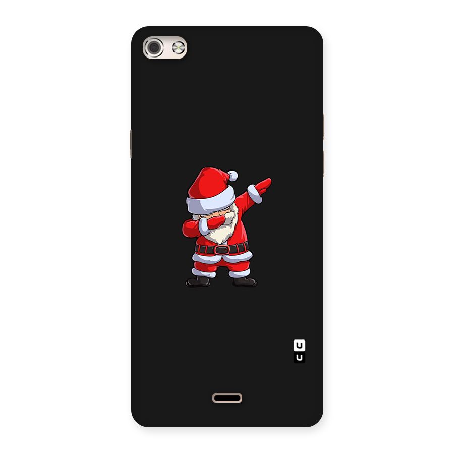 Cool Santa Dab Back Case for Micromax Canvas Silver 5