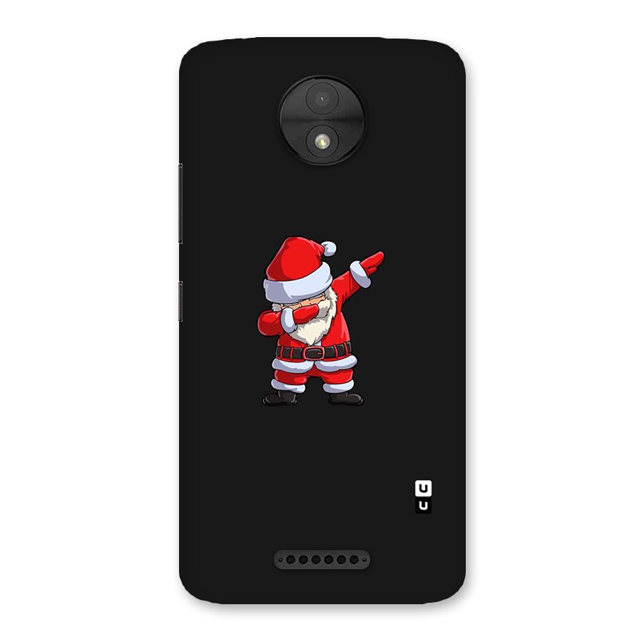 Cool Santa Dab Back Case for Moto C