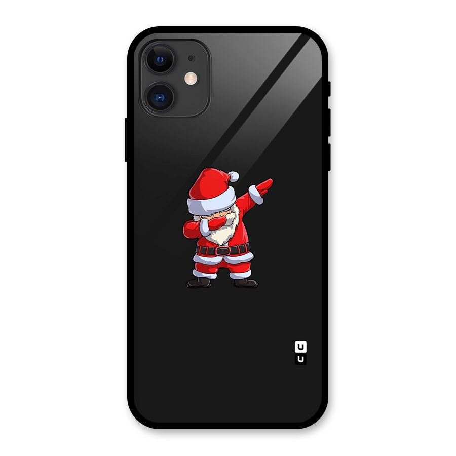 Cool Santa Dab Glass Back Case for iPhone 11