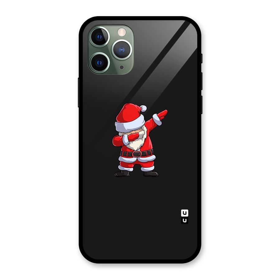 Cool Santa Dab Glass Back Case for iPhone 11 Pro