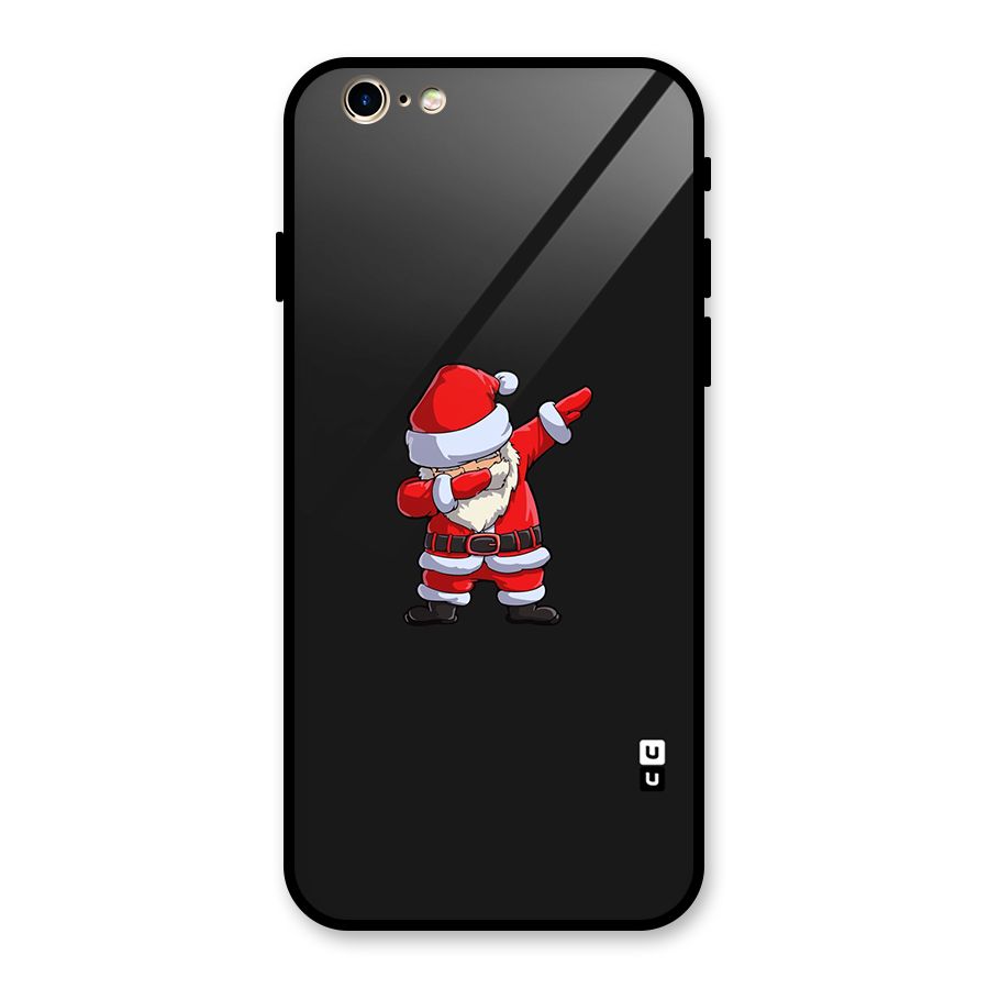 Cool Santa Dab Glass Back Case for iPhone 6 6S