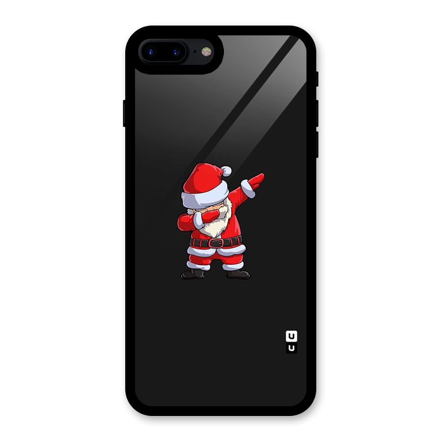 Cool Santa Dab Glass Back Case for iPhone 8 Plus