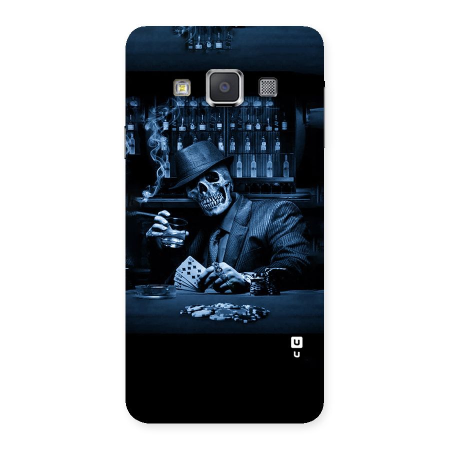 Cool Skull Cards Back Case for Galaxy A3