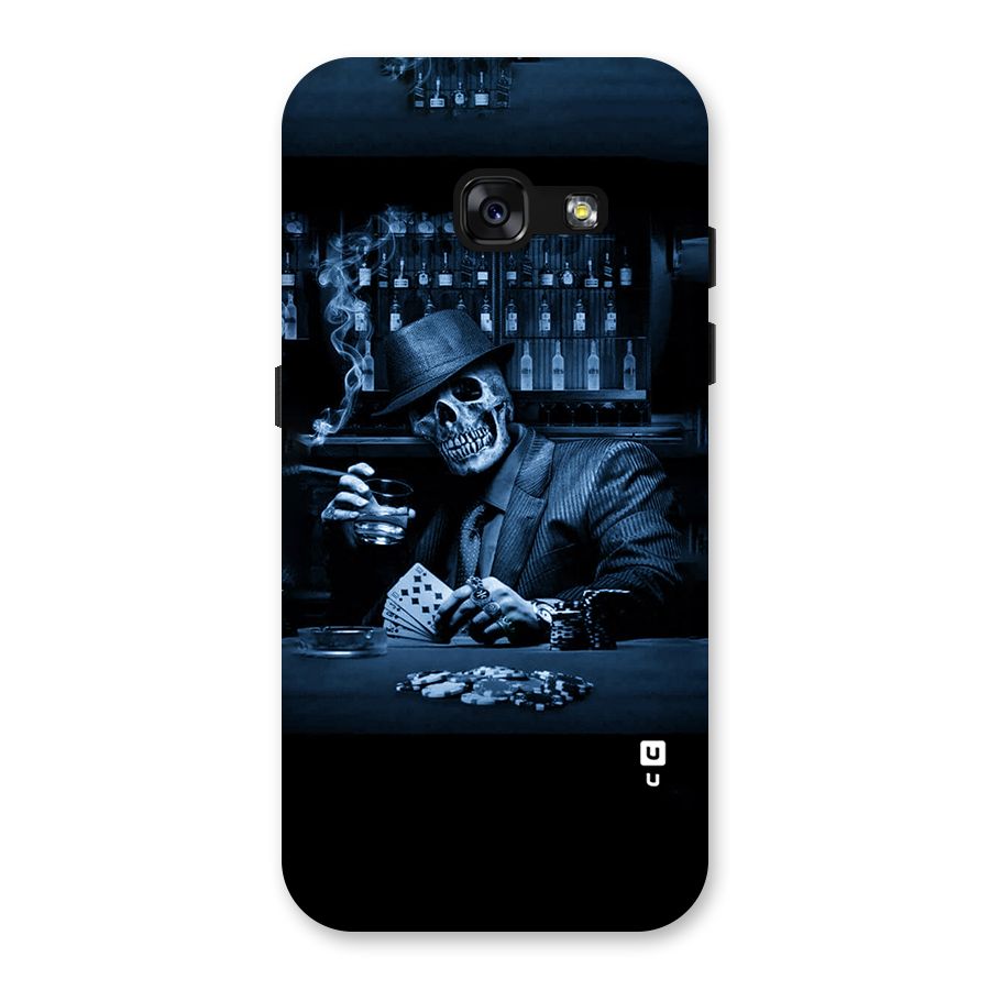 Cool Skull Cards Back Case for Galaxy A3 (2017)