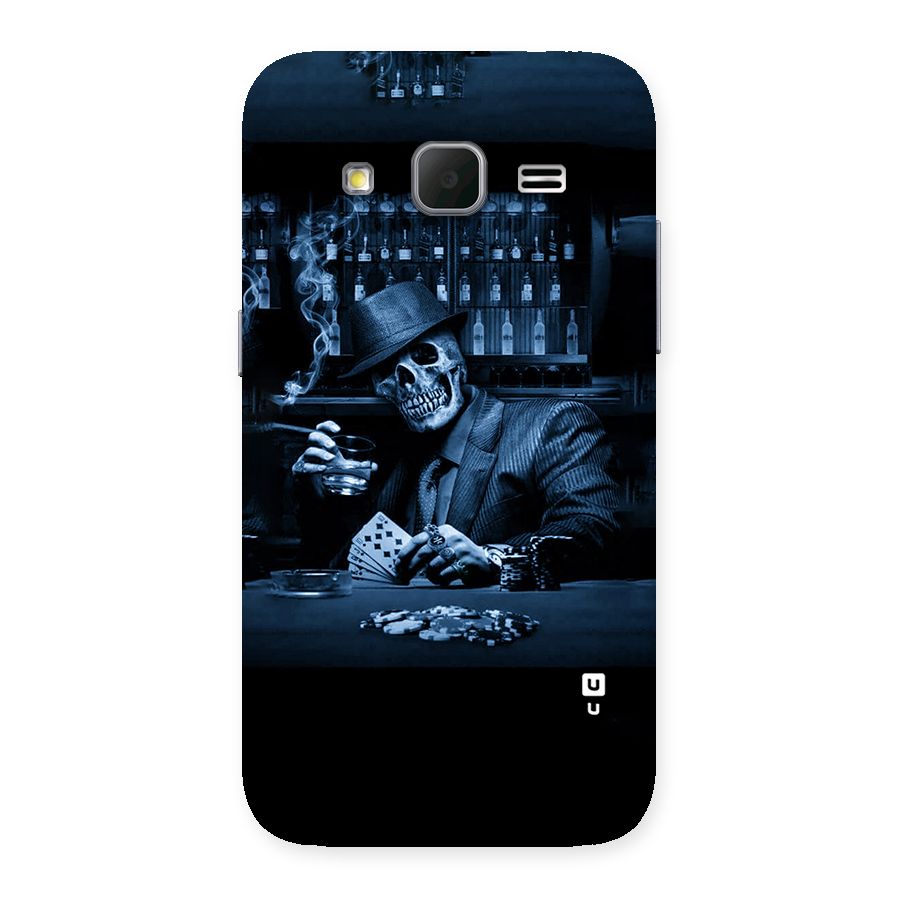 Cool Skull Cards Back Case for Galaxy Core Prime