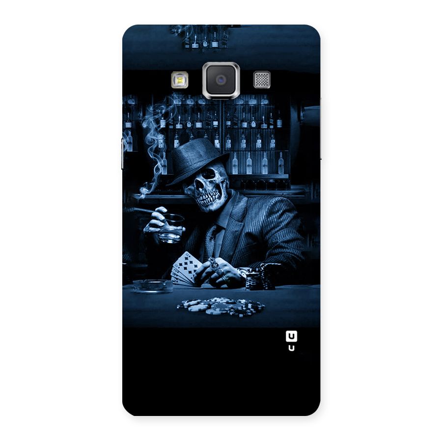 Cool Skull Cards Back Case for Galaxy Grand 3