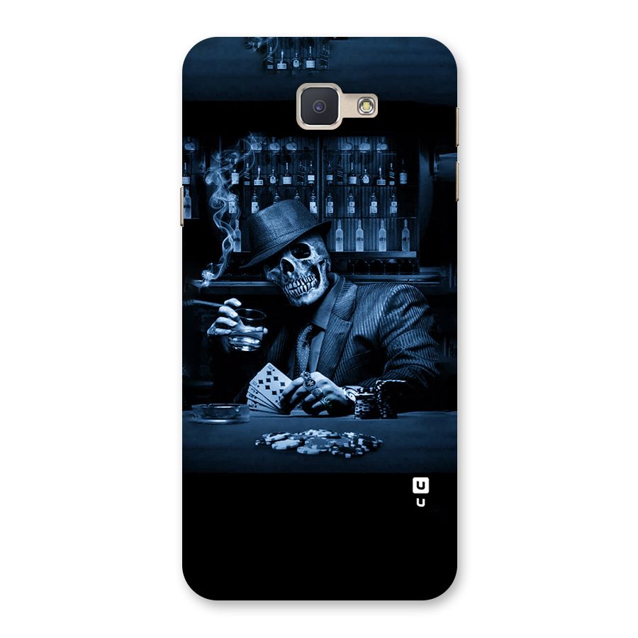 Cool Skull Cards Back Case for Galaxy J5 Prime