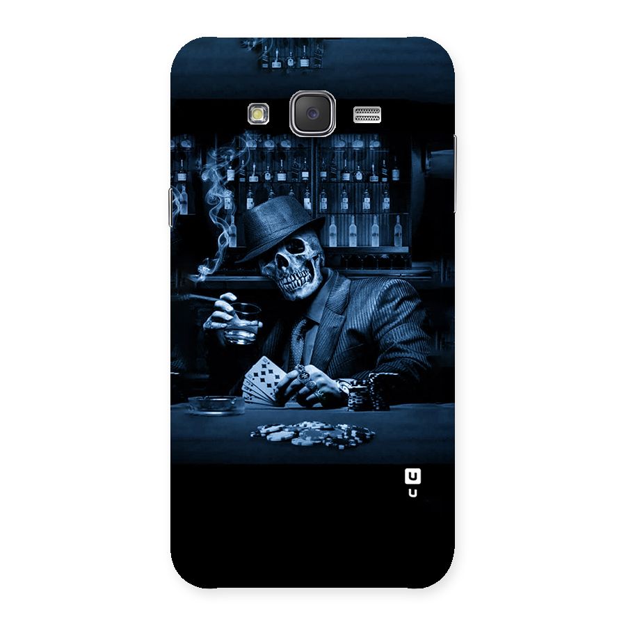 Cool Skull Cards Back Case for Galaxy J7
