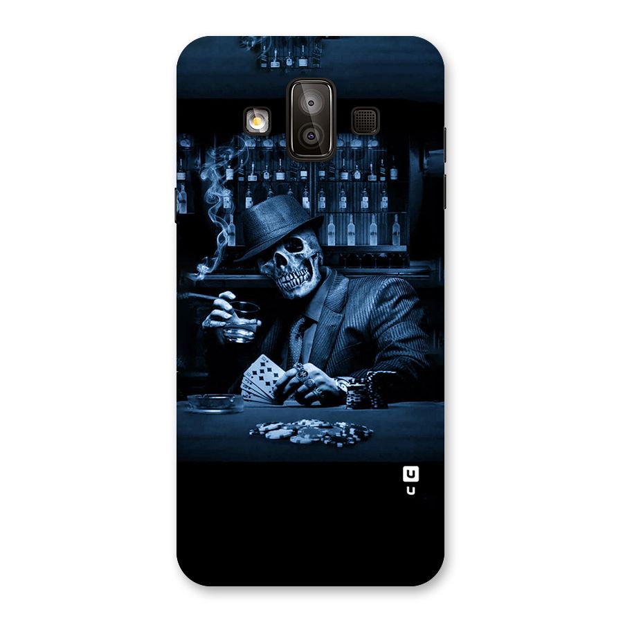 Cool Skull Cards Back Case for Galaxy J7 Duo