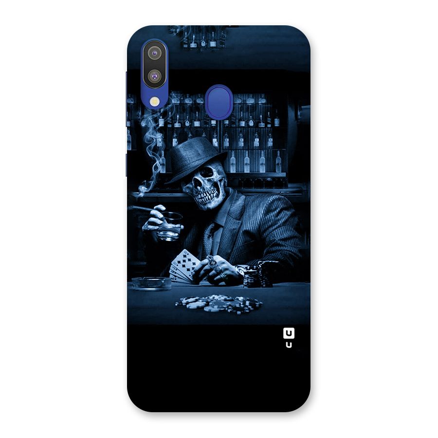 Cool Skull Cards Back Case for Galaxy M20