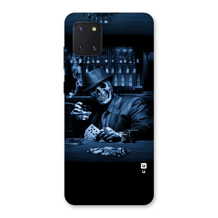 Cool Skull Cards Back Case for Galaxy Note 10 Lite