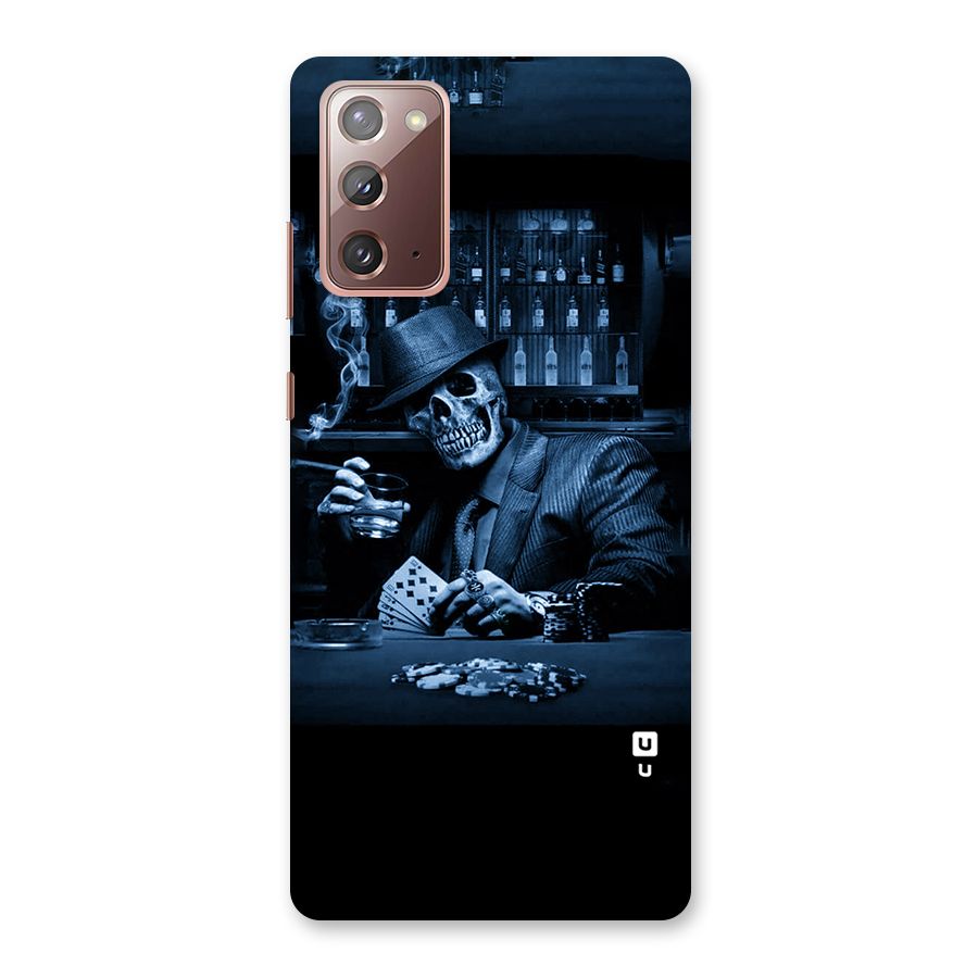 Cool Skull Cards Back Case for Galaxy Note 20
