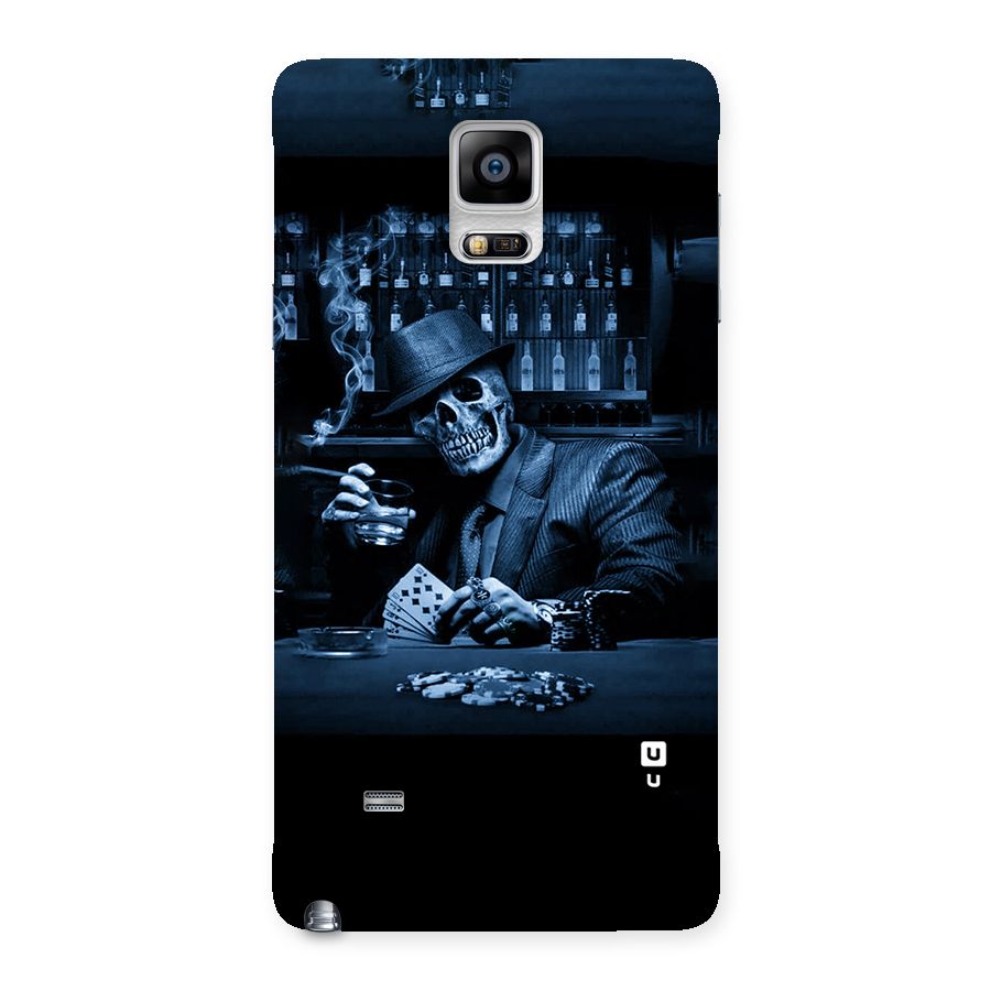 Cool Skull Cards Back Case for Galaxy Note 4