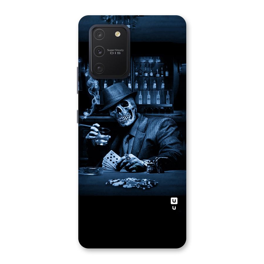 Cool Skull Cards Back Case for Galaxy S10 Lite