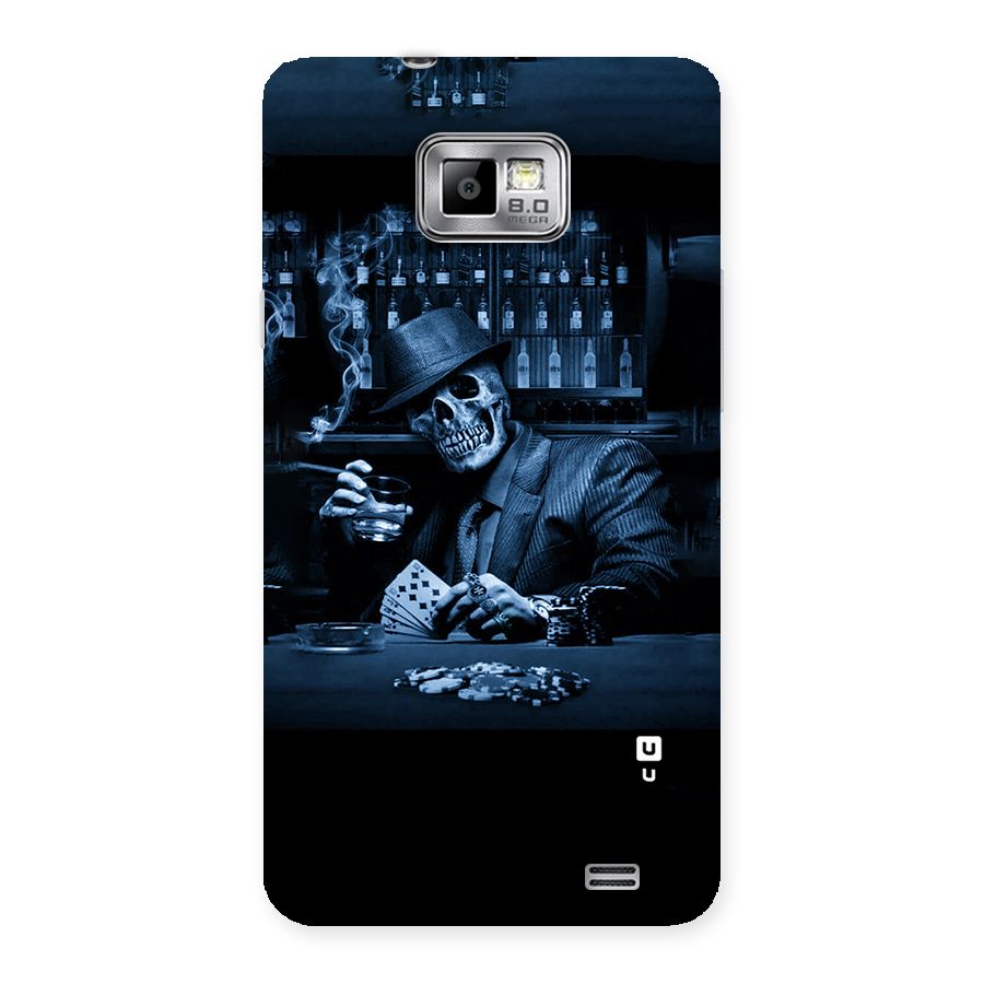 Cool Skull Cards Back Case for Galaxy S2