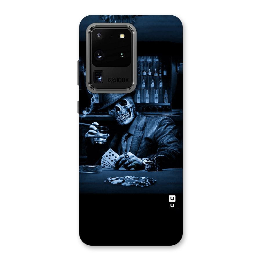 Cool Skull Cards Back Case for Galaxy S20 Ultra