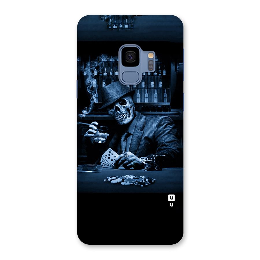 Cool Skull Cards Back Case for Galaxy S9