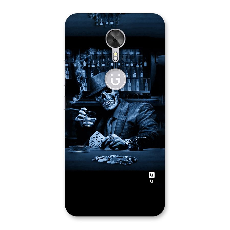 Cool Skull Cards Back Case for Gionee A1