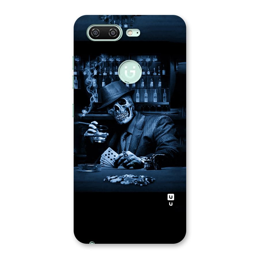 Cool Skull Cards Back Case for Gionee S10