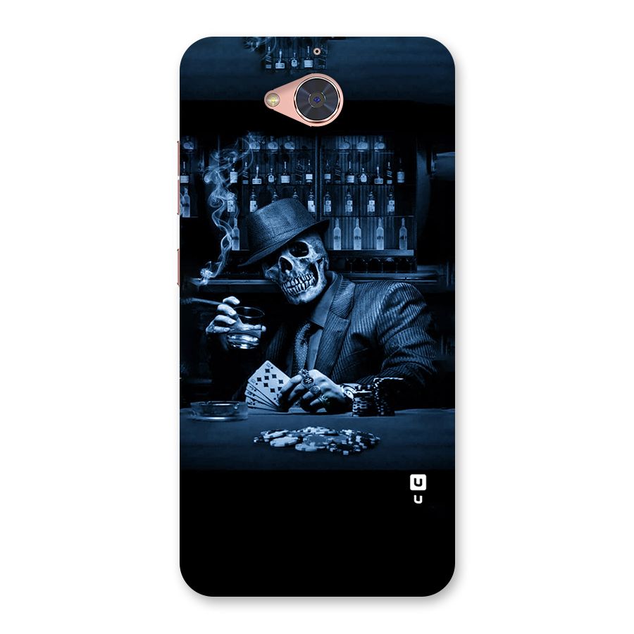 Cool Skull Cards Back Case for Gionee S6 Pro