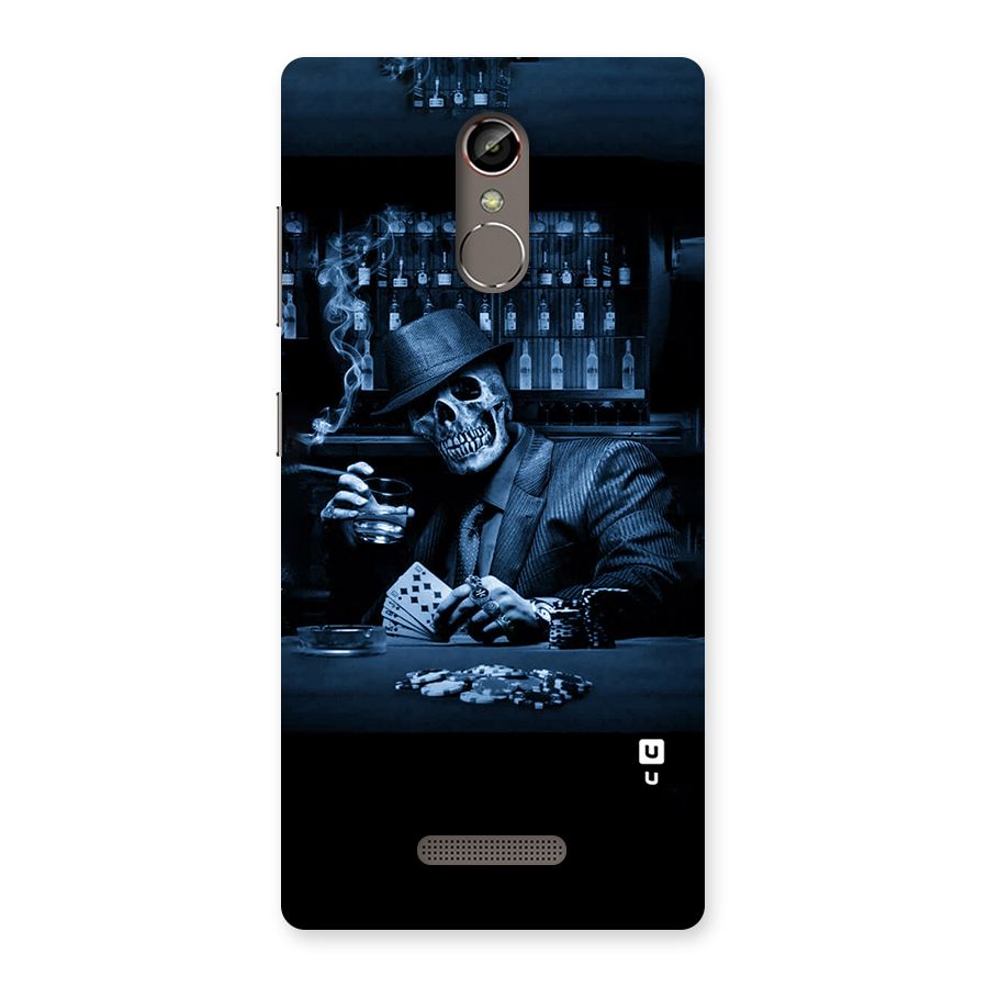 Cool Skull Cards Back Case for Gionee S6s