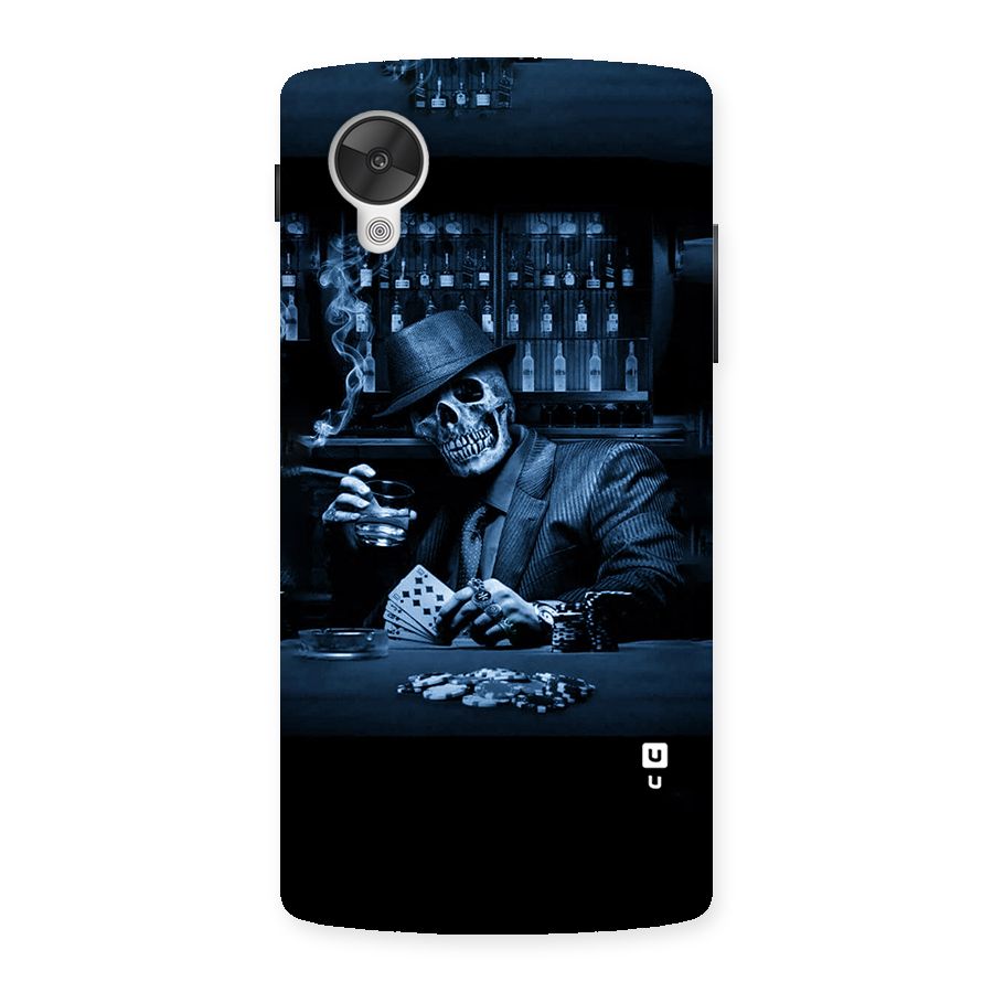 Cool Skull Cards Back Case for Google Nexsus 5