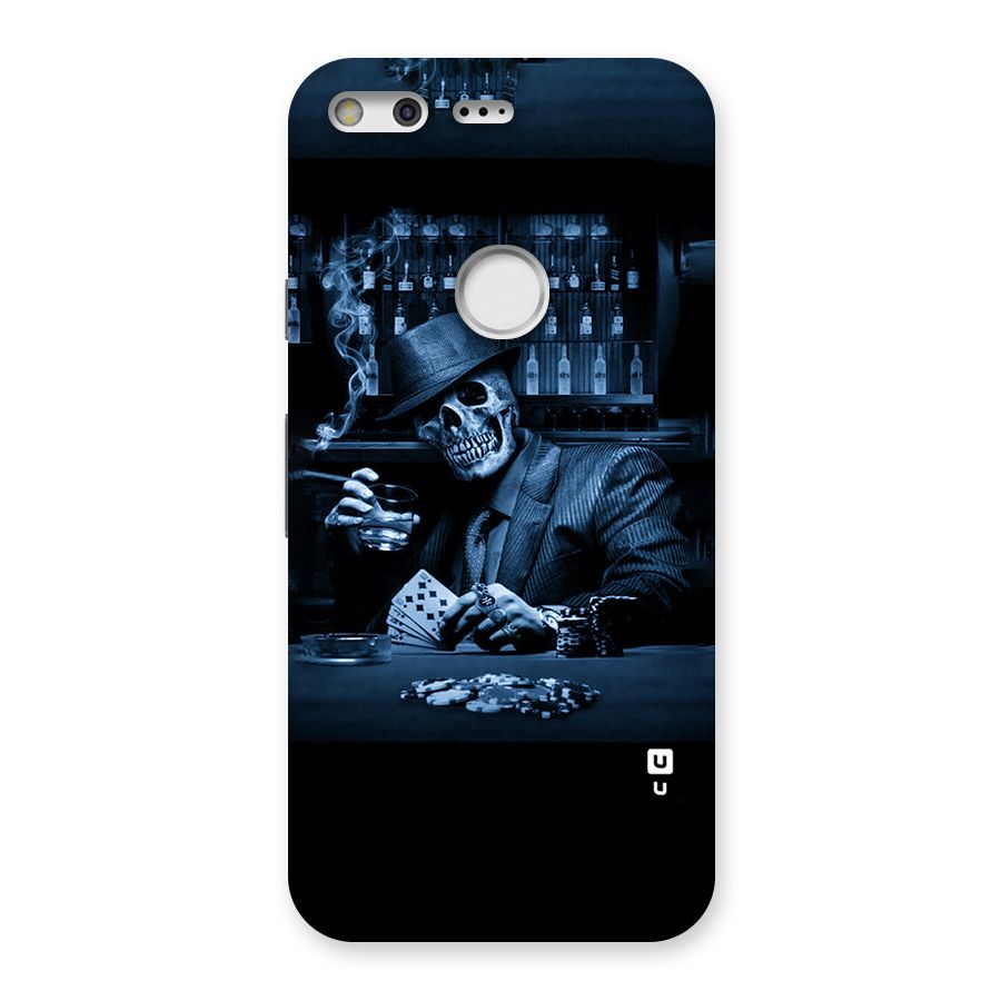 Cool Skull Cards Back Case for Google Pixel