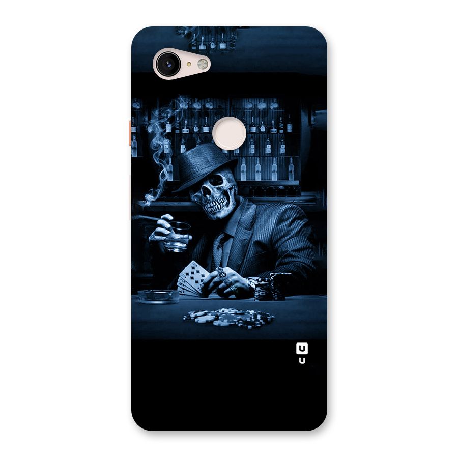 Cool Skull Cards Back Case for Google Pixel 3 XL