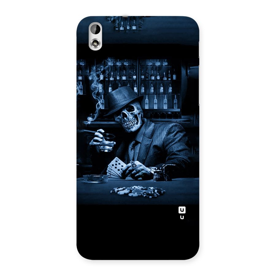 Cool Skull Cards Back Case for HTC Desire 816g