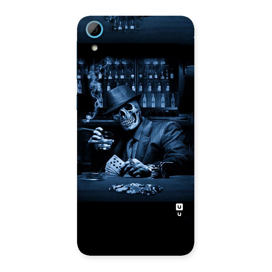 Cool Skull Cards Back Case for HTC Desire 826