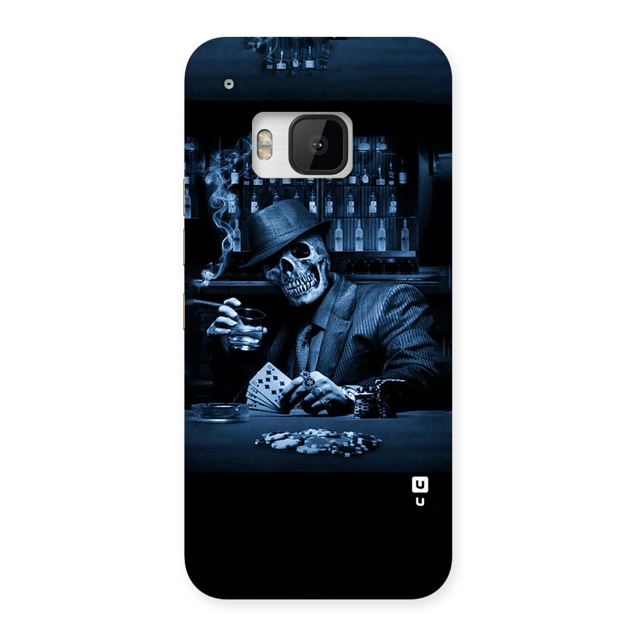 Cool Skull Cards Back Case for HTC One M9