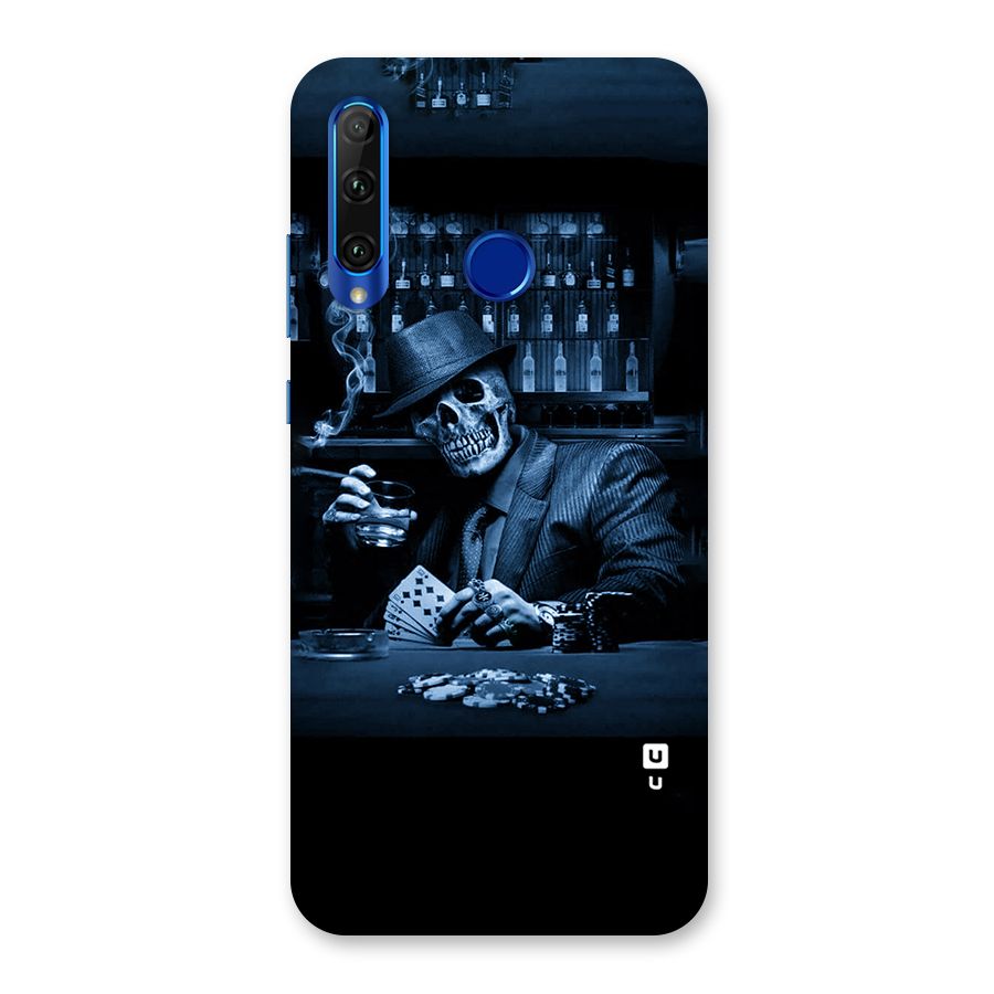 Cool Skull Cards Back Case for Honor 20i