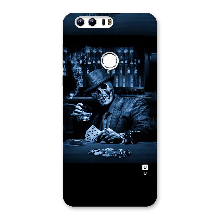 Cool Skull Cards Back Case for Honor 8