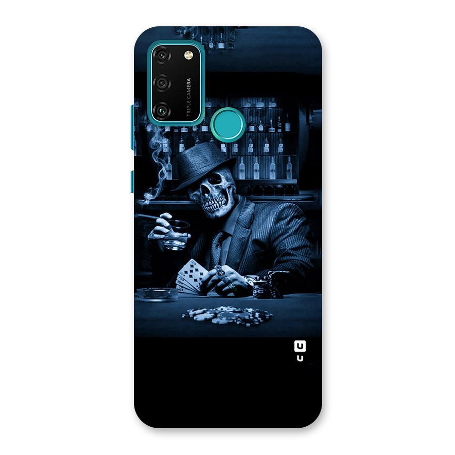 Cool Skull Cards Back Case for Honor 9A