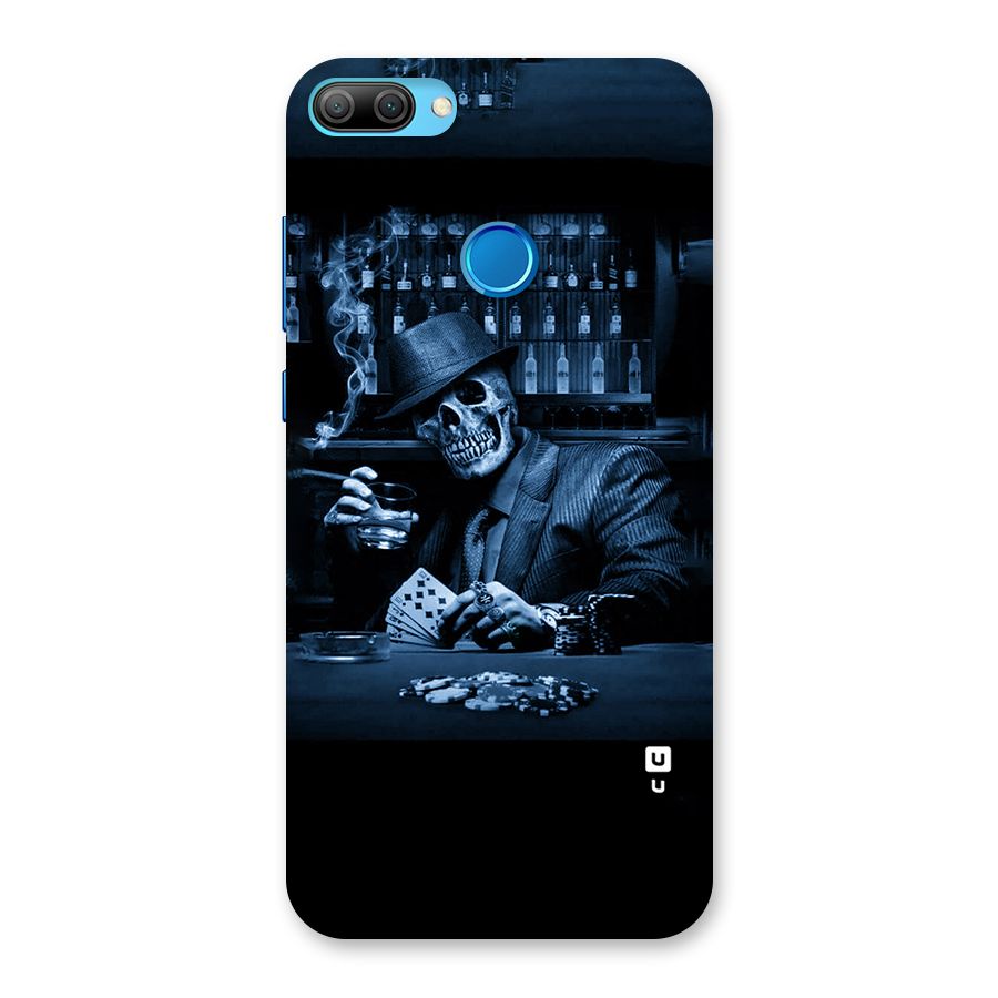 Cool Skull Cards Back Case for Honor 9N