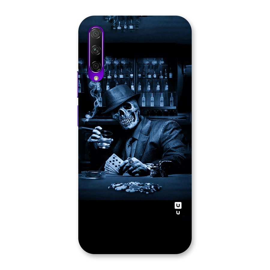 Cool Skull Cards Back Case for Honor 9X Pro