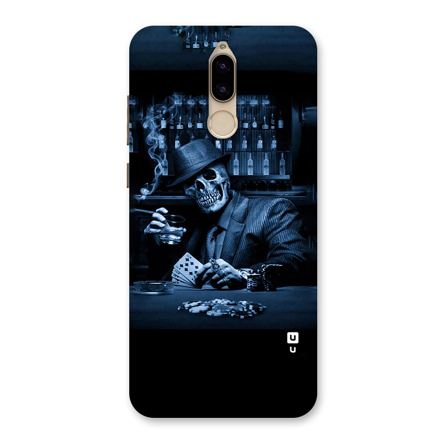 Cool Skull Cards Back Case for Honor 9i