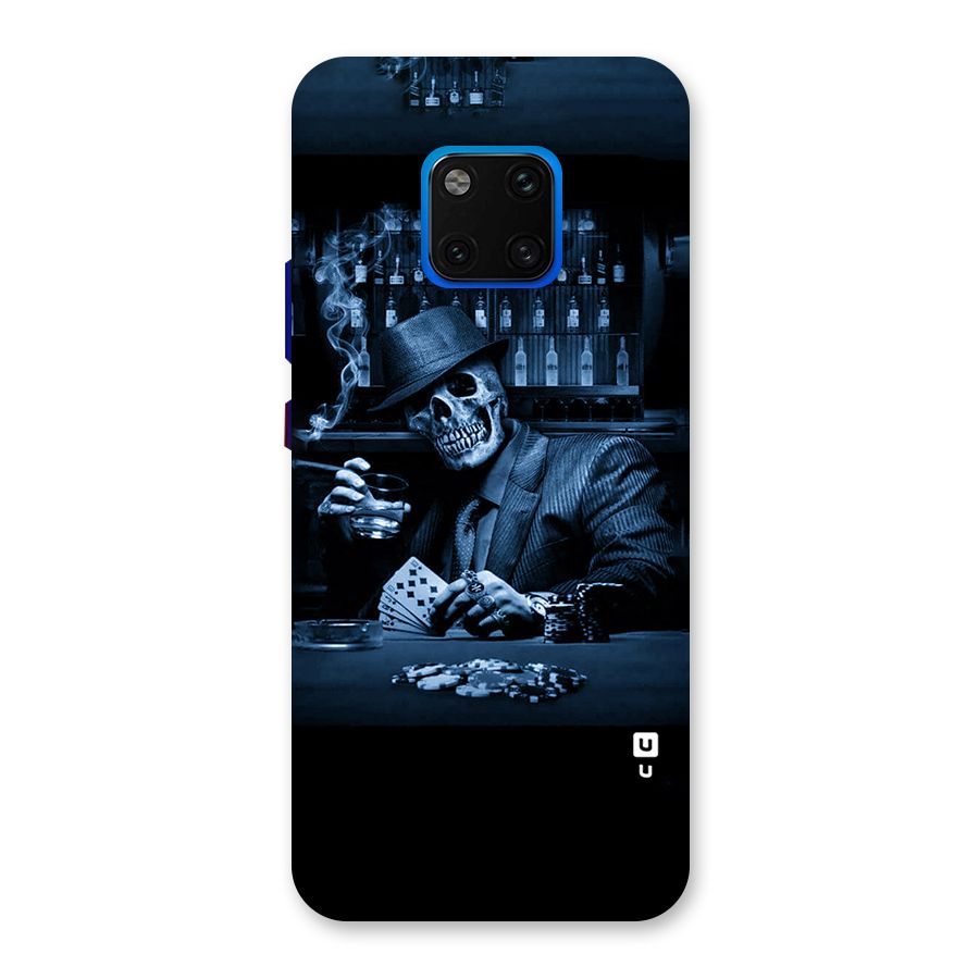 Cool Skull Cards Back Case for Huawei Mate 20 Pro