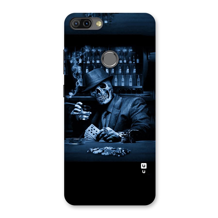 Cool Skull Cards Back Case for Infinix Hot 6 Pro