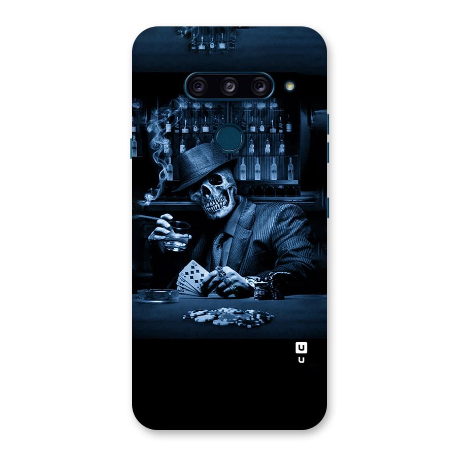 Cool Skull Cards Back Case for LG  V40 ThinQ
