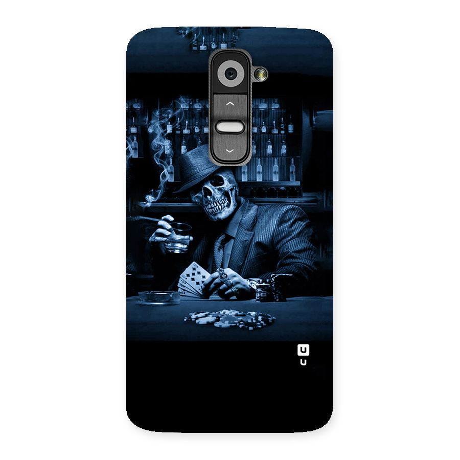 Cool Skull Cards Back Case for LG G2