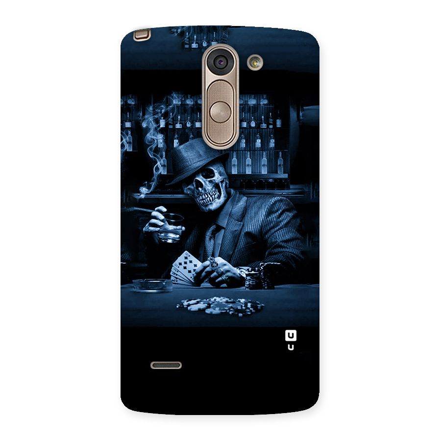 Cool Skull Cards Back Case for LG G3 Stylus