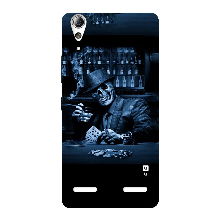 Cool Skull Cards Back Case for Lenovo A6000