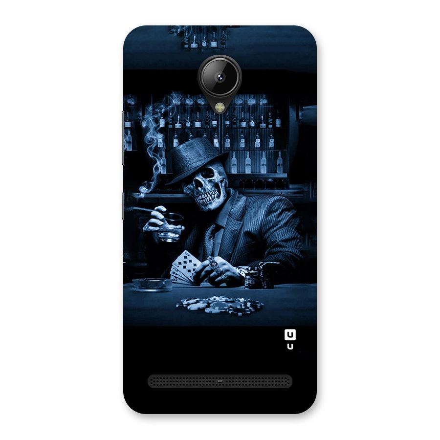 Cool Skull Cards Back Case for Lenovo C2