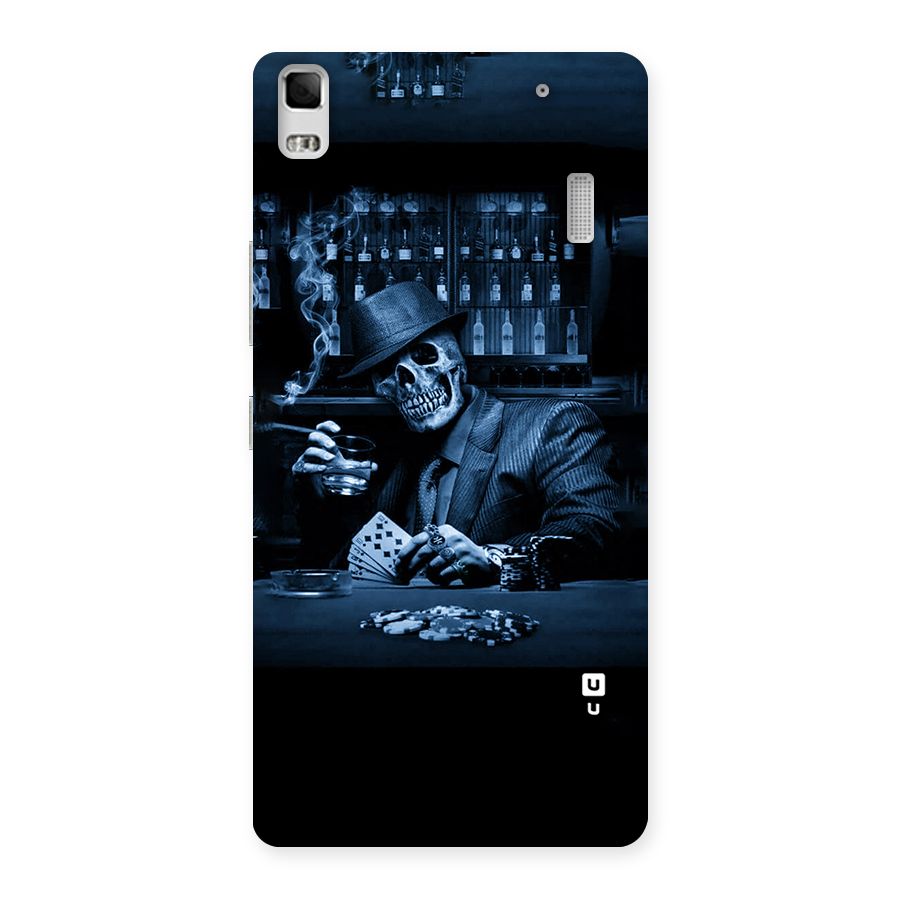 Cool Skull Cards Back Case for Lenovo K3 Note